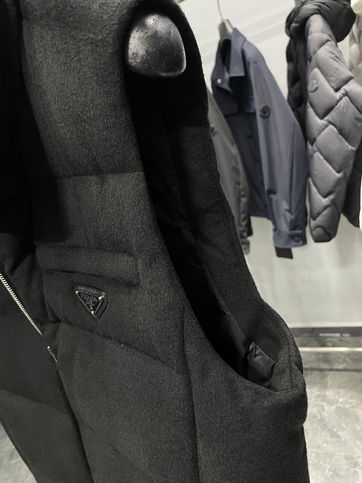 wg.luxury-- Pr141 Down jacket wool 4colour item: E-F000J1305-4